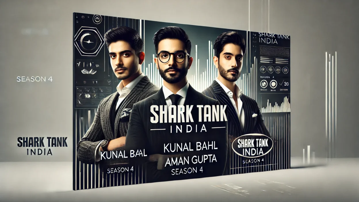 Kunal Bahl and Aman Gupta - Sharks on Shark Tank India Season 4